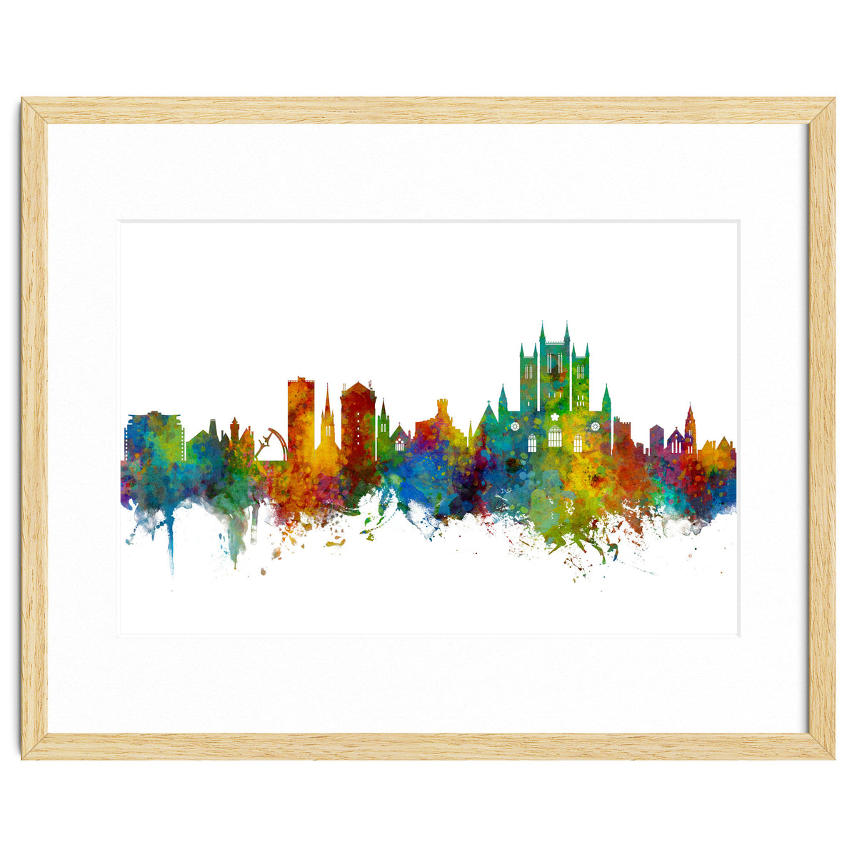 Lincoln England Skyline