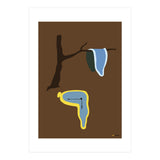 La Persistencia De La Memoria Minimalist (Print Only) thumbnail