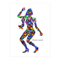 Dance Girl B 7  (Print Only)