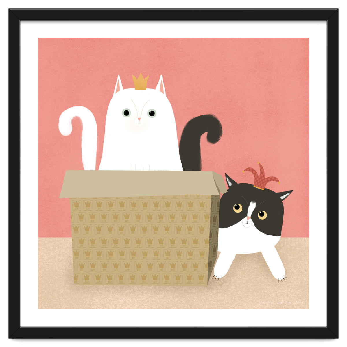 Cat 100: The queen and the jester