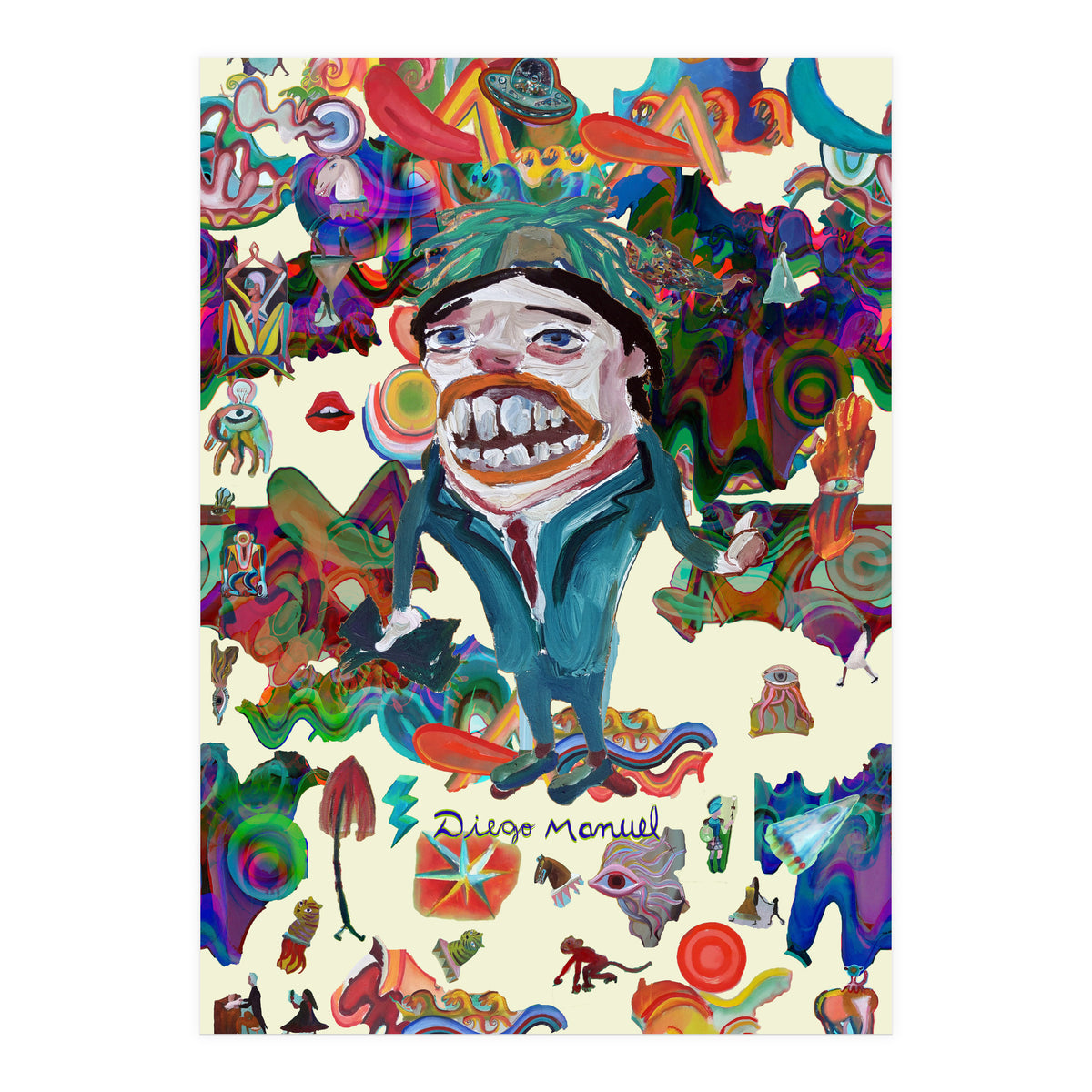 Graffitis 2021 Tapiz 53 B (Print Only)