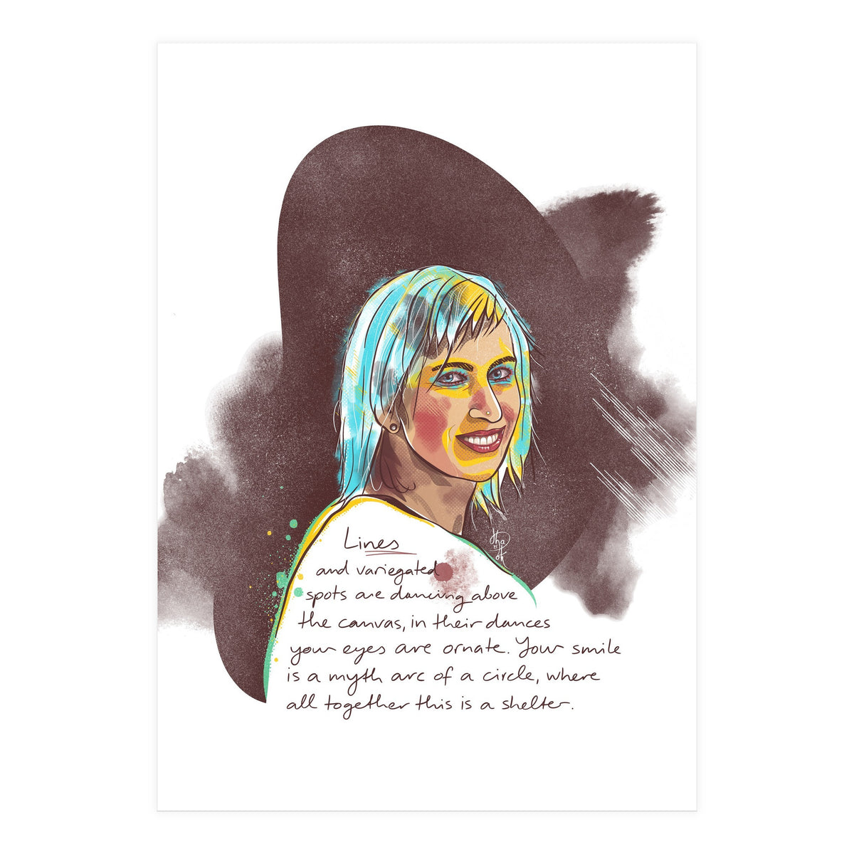 Smiling Eyes 2 (Print Only)