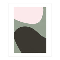 Modern Nordic Abstract Shapes (Print Only)