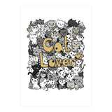 Doodle 68: Cat Lover (Print Only) thumbnail