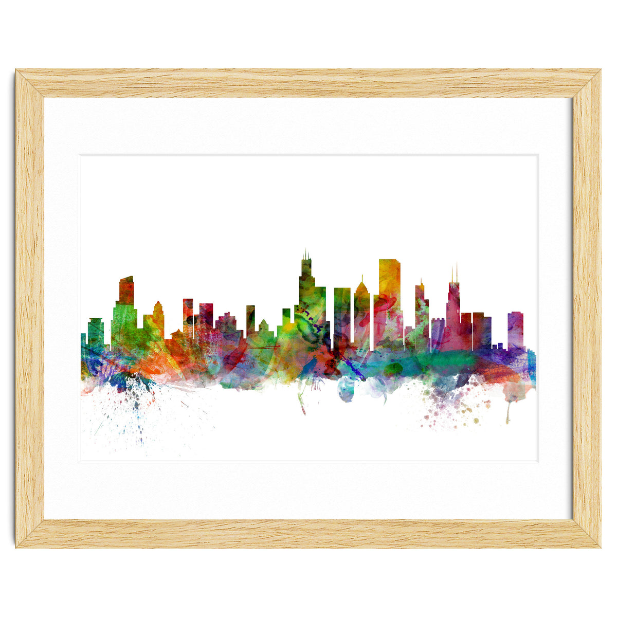 Chicago Illinois Skyline