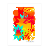 Pop Abstract Asimetrico 10 Copia (Print Only)