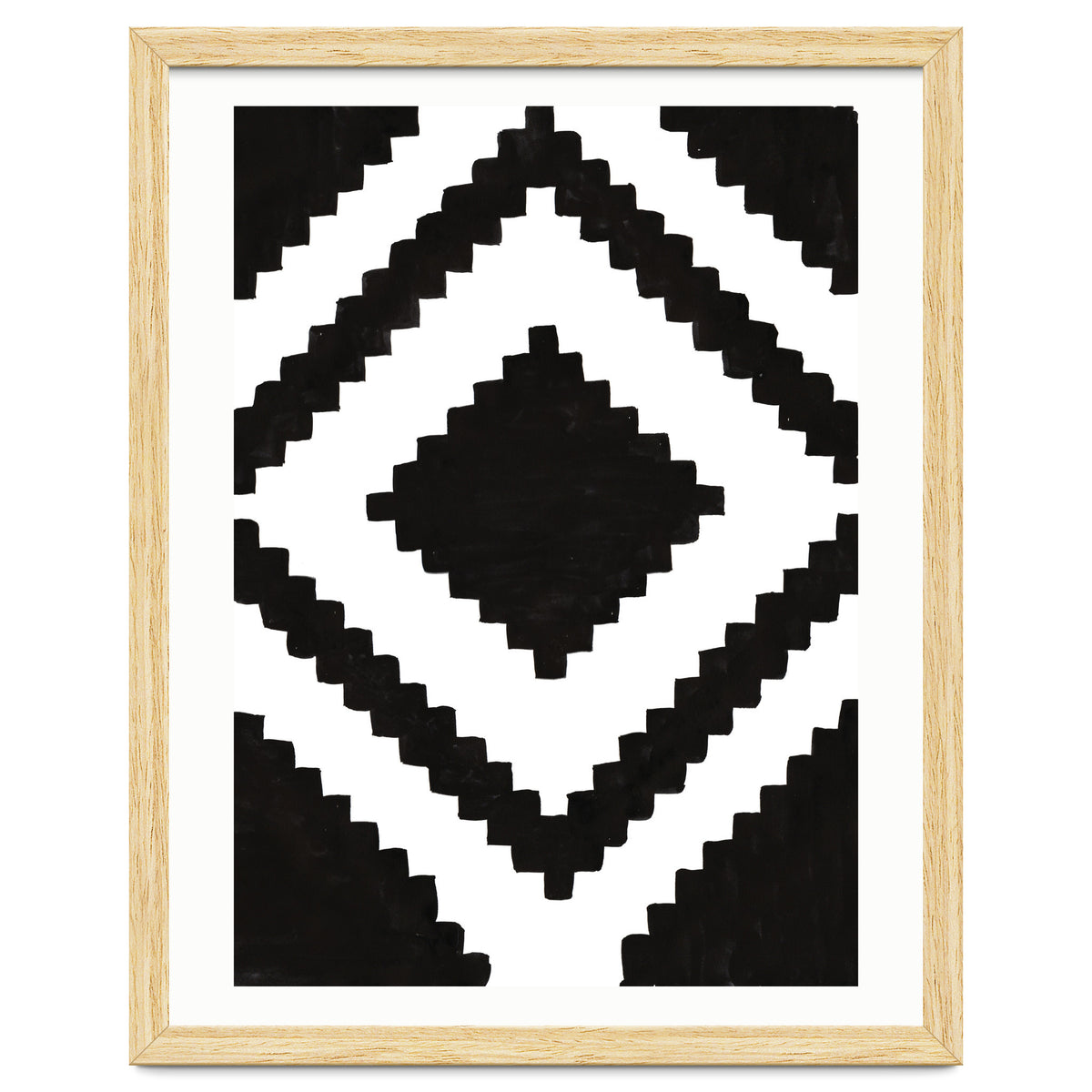 Patterns Aztec Black