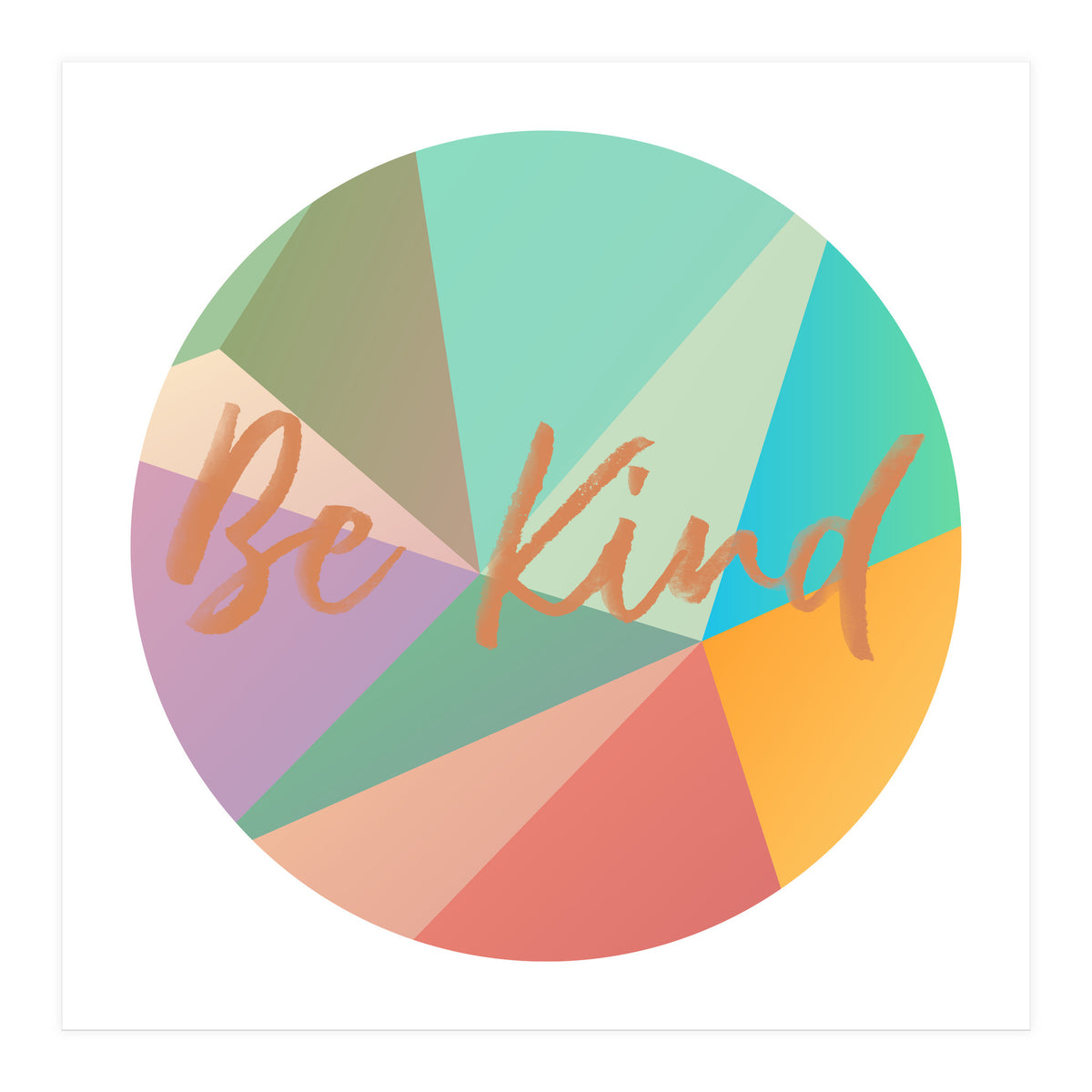 Be Kind Crystal  (Print Only)