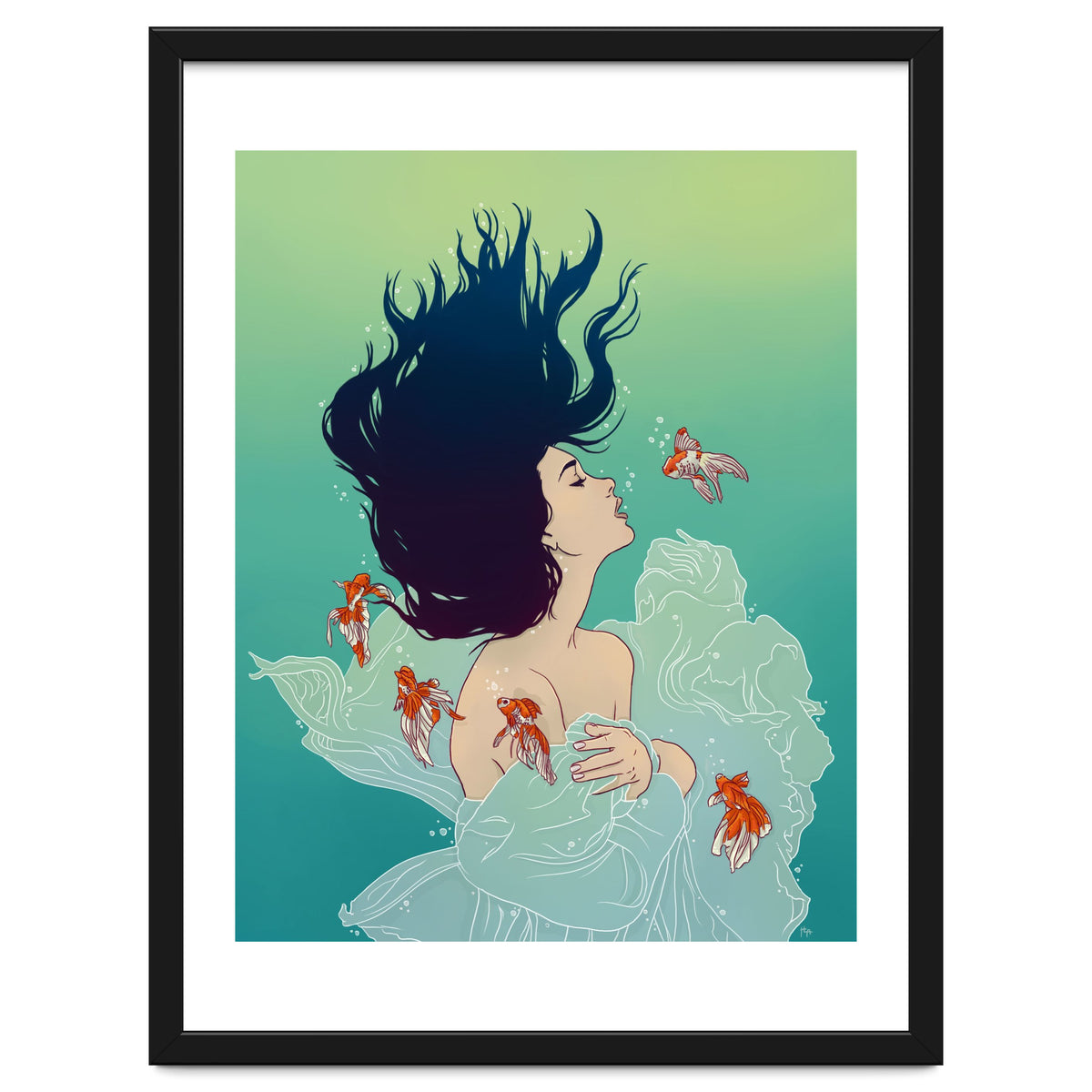 Underwater Lady