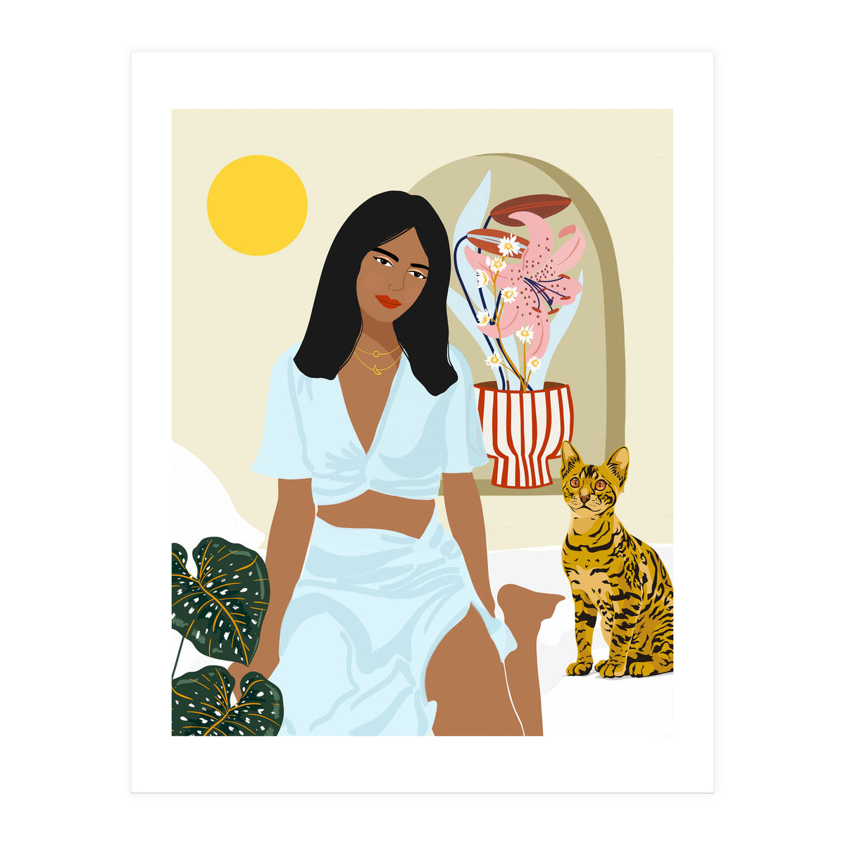 Except you, all that I need is right here with me (Print Only)