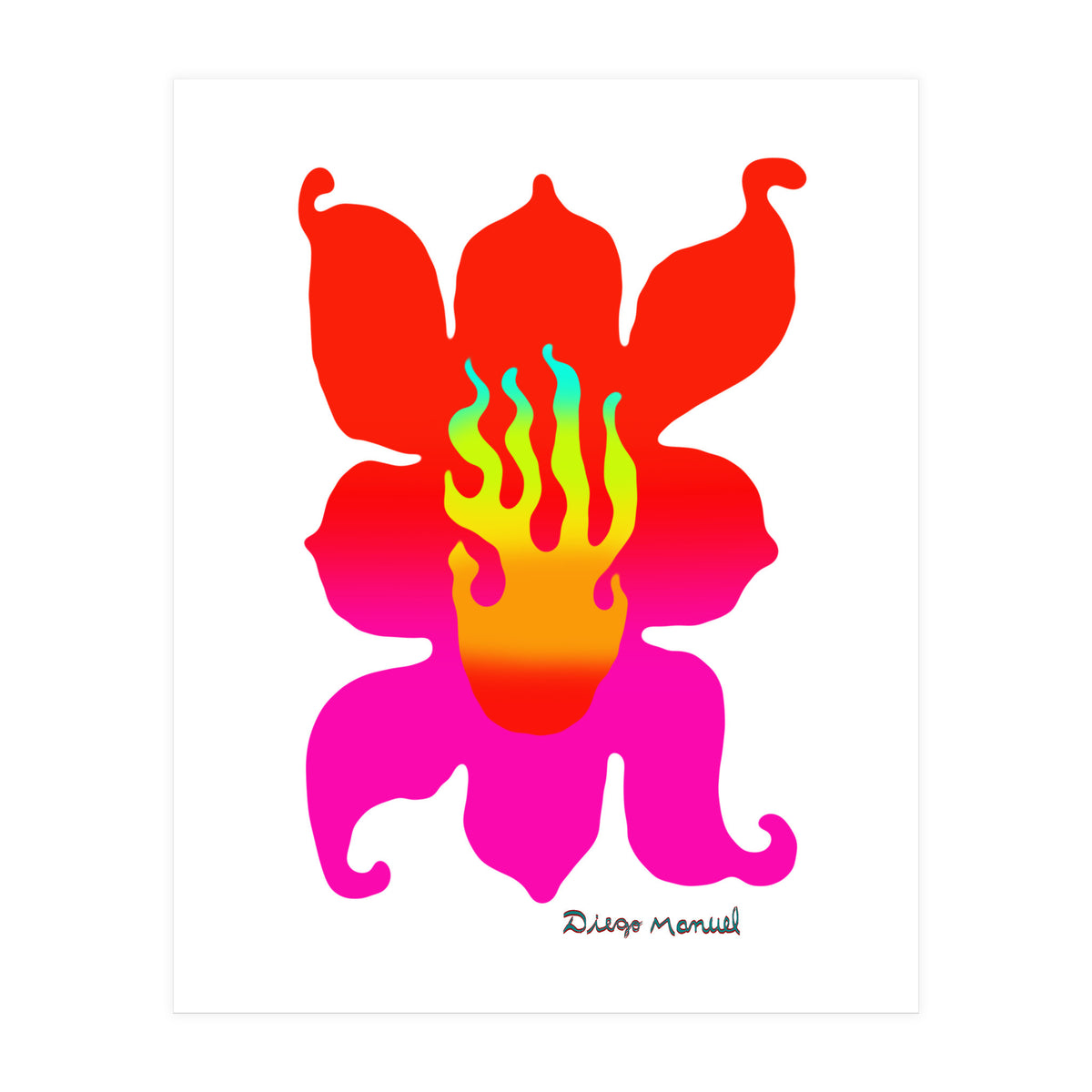 Fuego 114 Copia (Print Only)