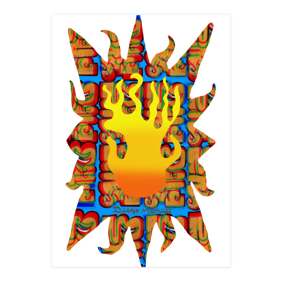 Fuego 2 Copia (Print Only)