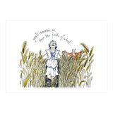 Upon The Fields Of Wheat (Print Only) thumbnail