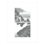 Printed Positano in Grey  (Print Only) thumbnail