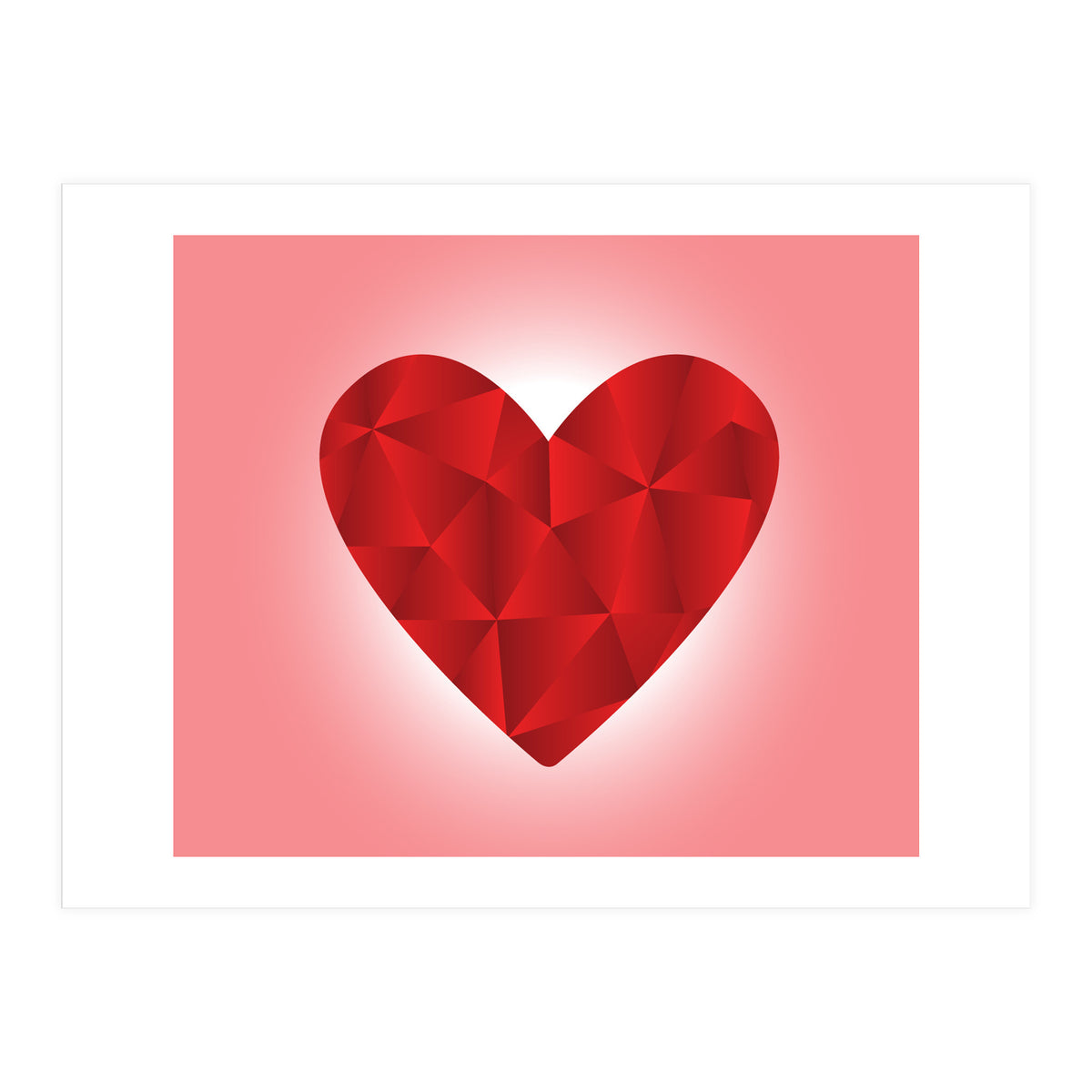 Heart Shaped Art (Print Only)