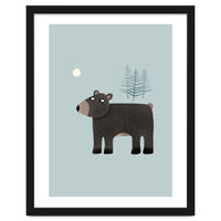 The Bear, the Trees and the Moon