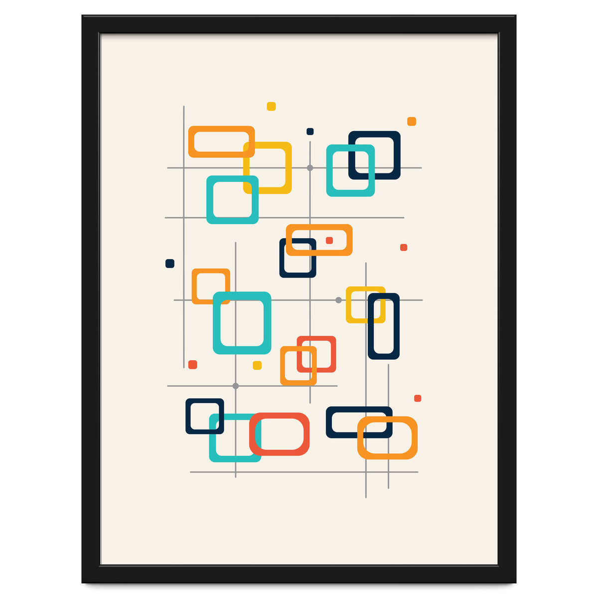 Mid Century Modern Geometry 016