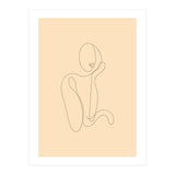 Female Line Art Drawing (Print Only) thumbnail