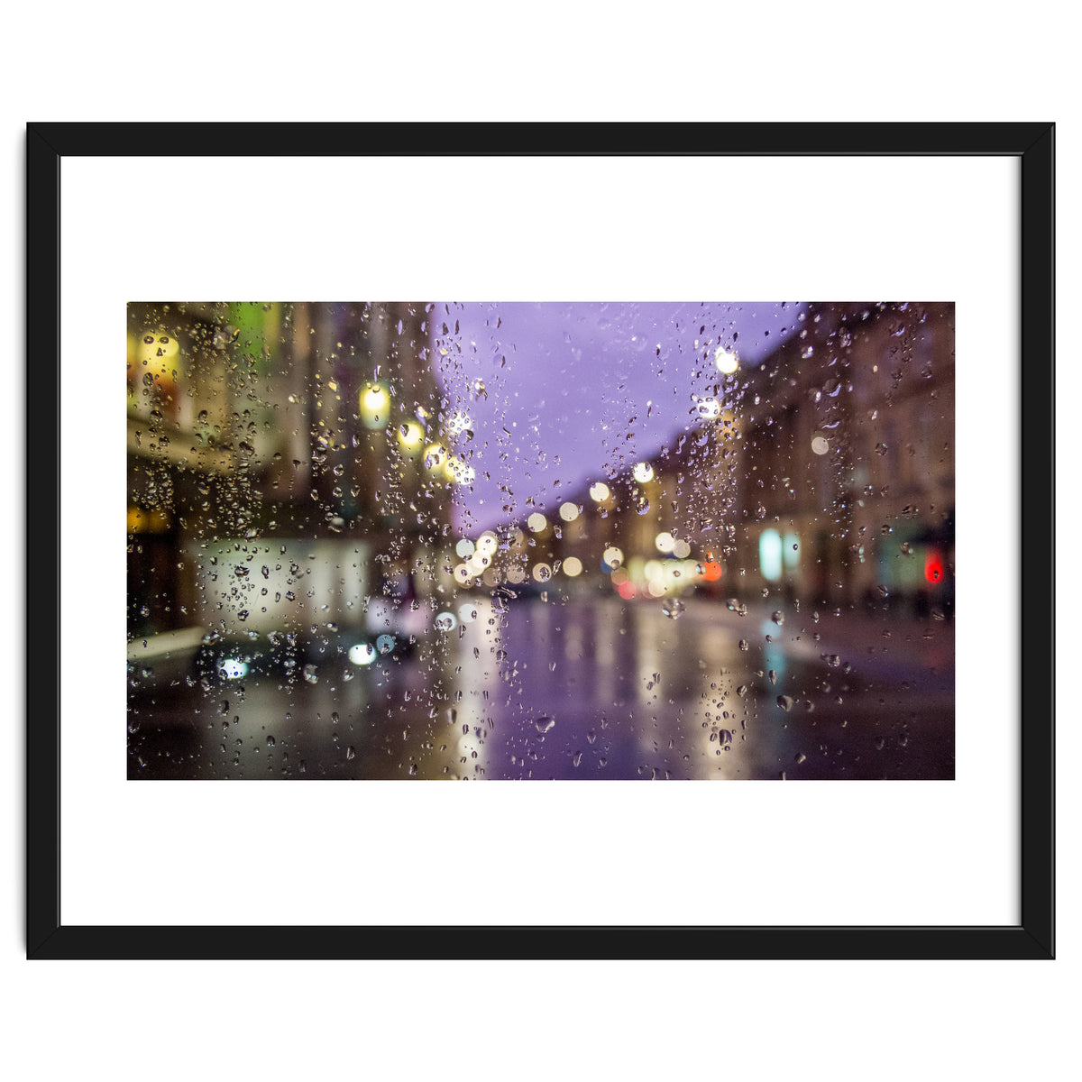 Gray st Newcastle rain