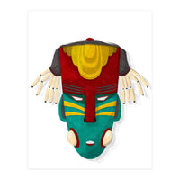 Tribal Mask 10 (Print Only)
