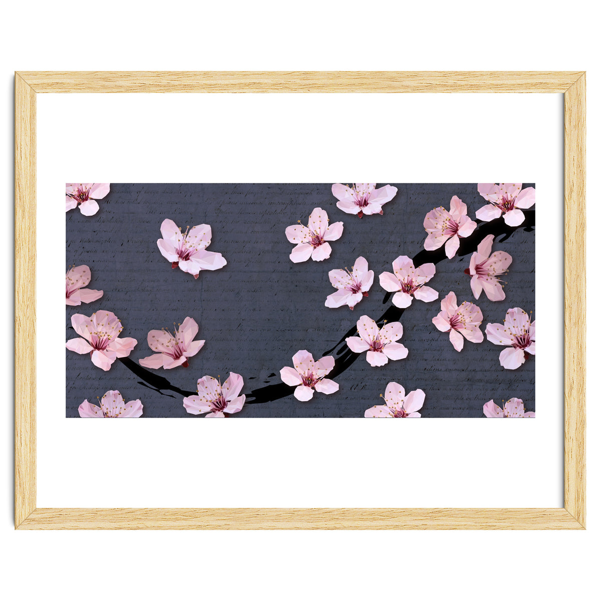 Triangulated Cherry Blossoms