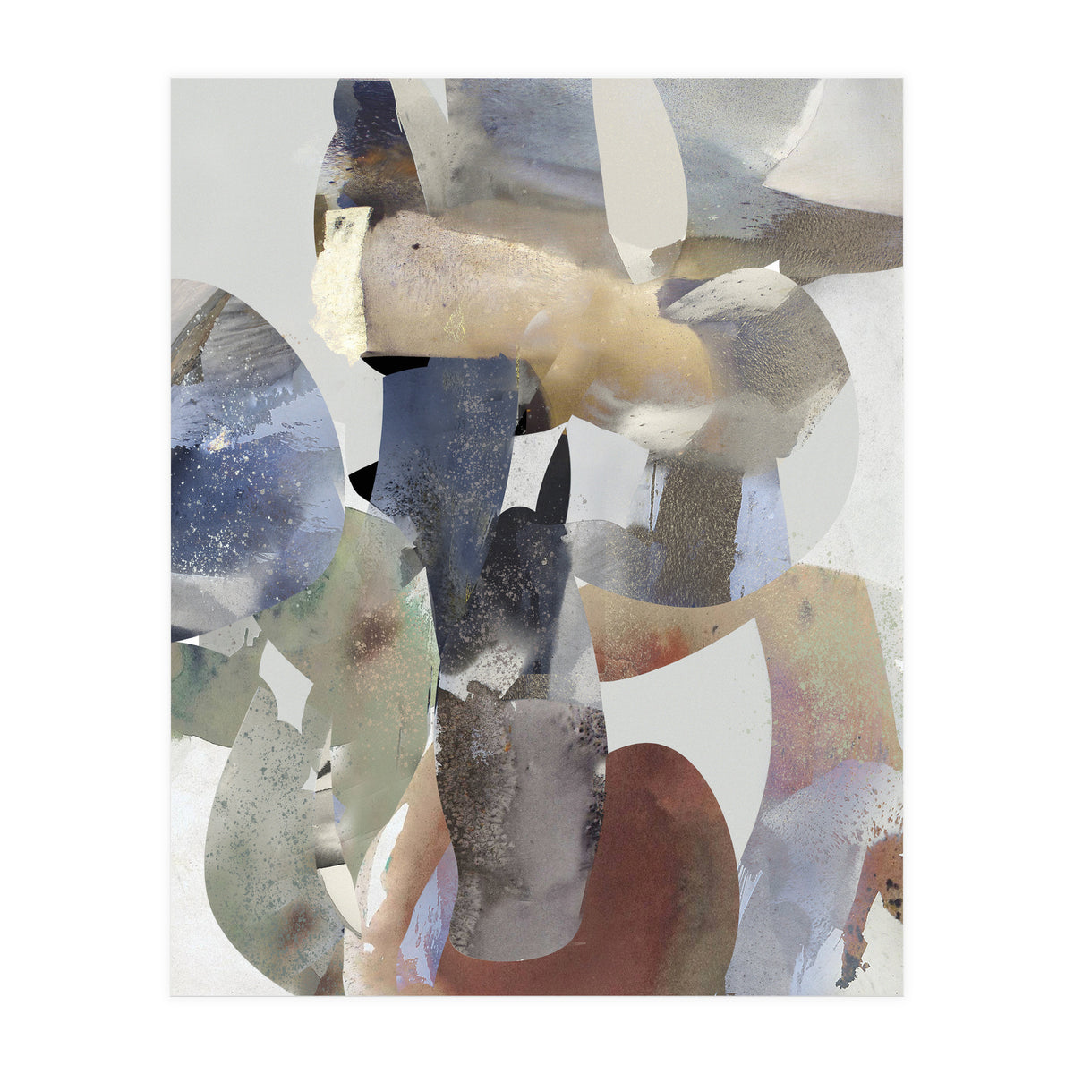 Abstract Aquarell 4 (Print Only)