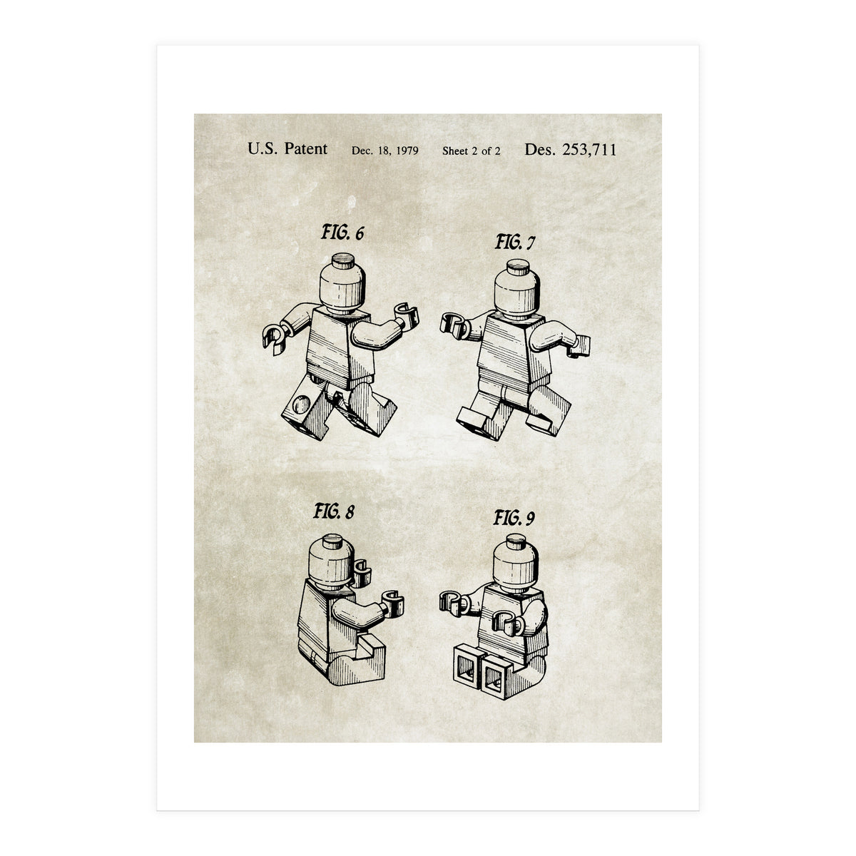 Lego Wall Art (Print Only)