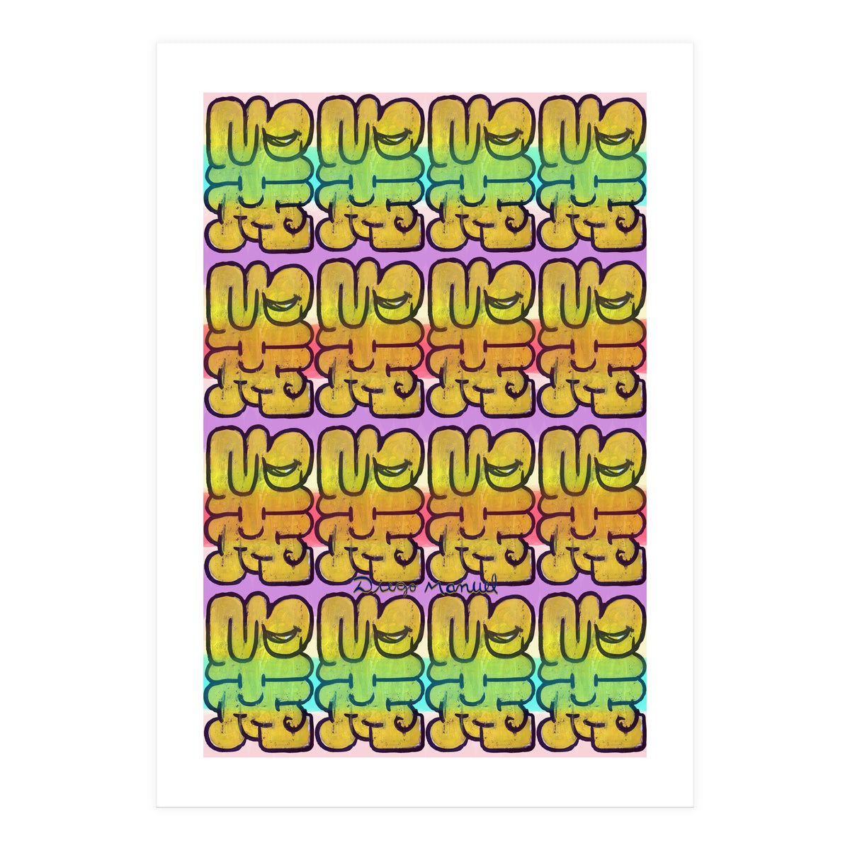 Graffitis 2021 Tapiz 96 (Print Only)