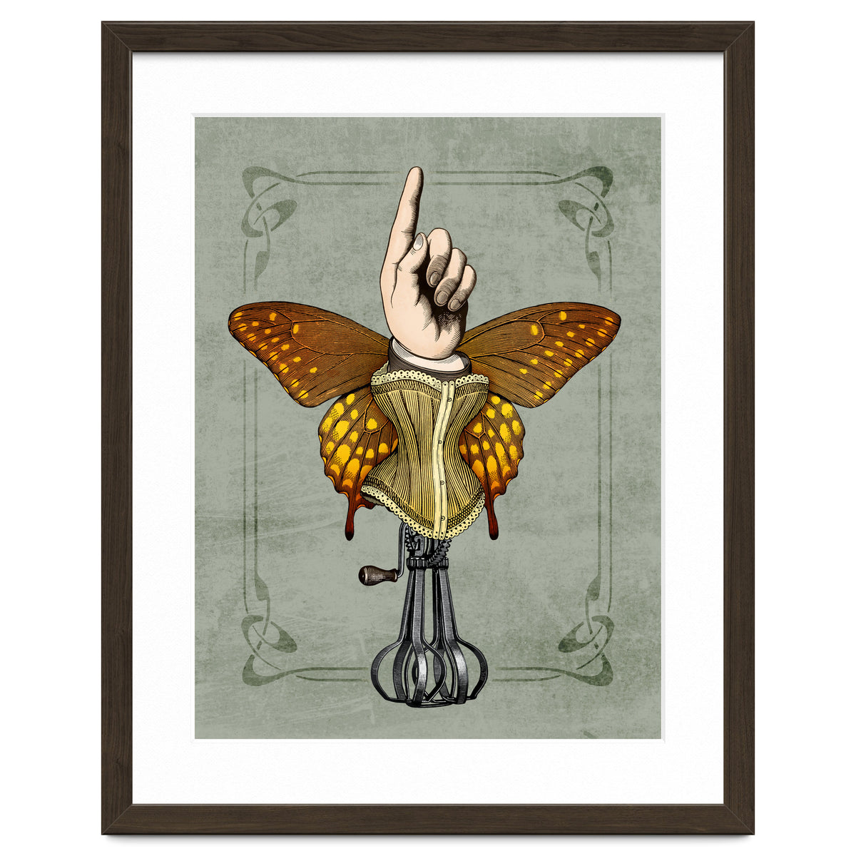 Butterhand Portrait