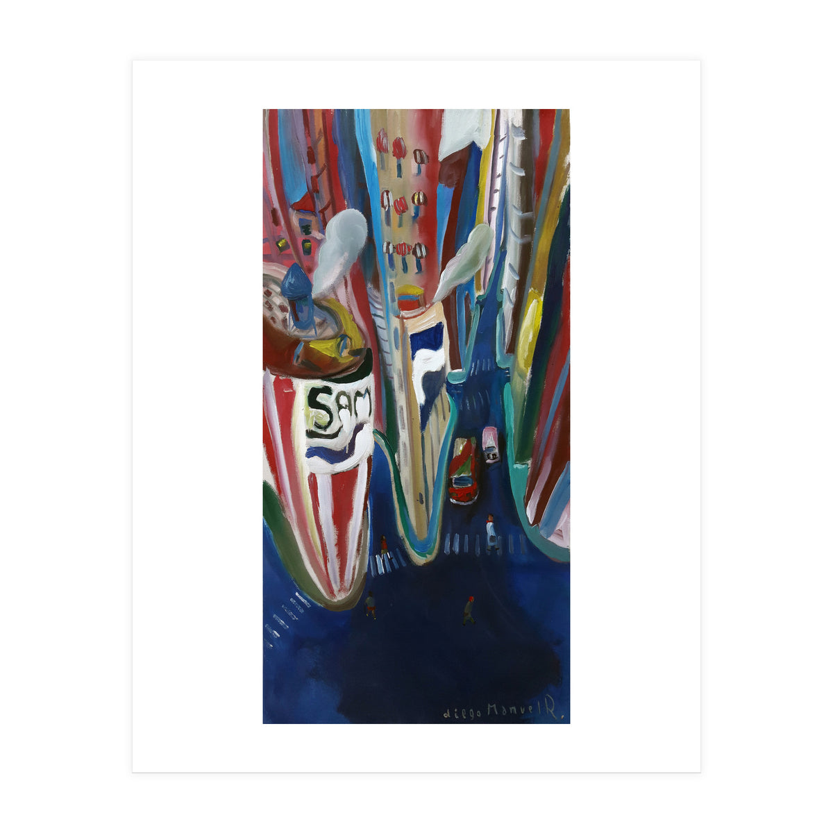 Esquina De Buenos Aires (Print Only)