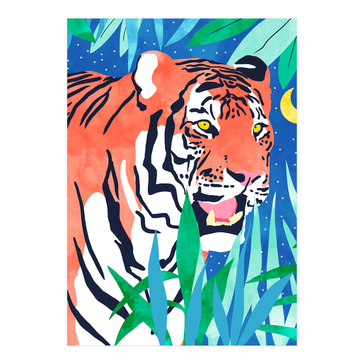 Tiger Forest (Print Only)