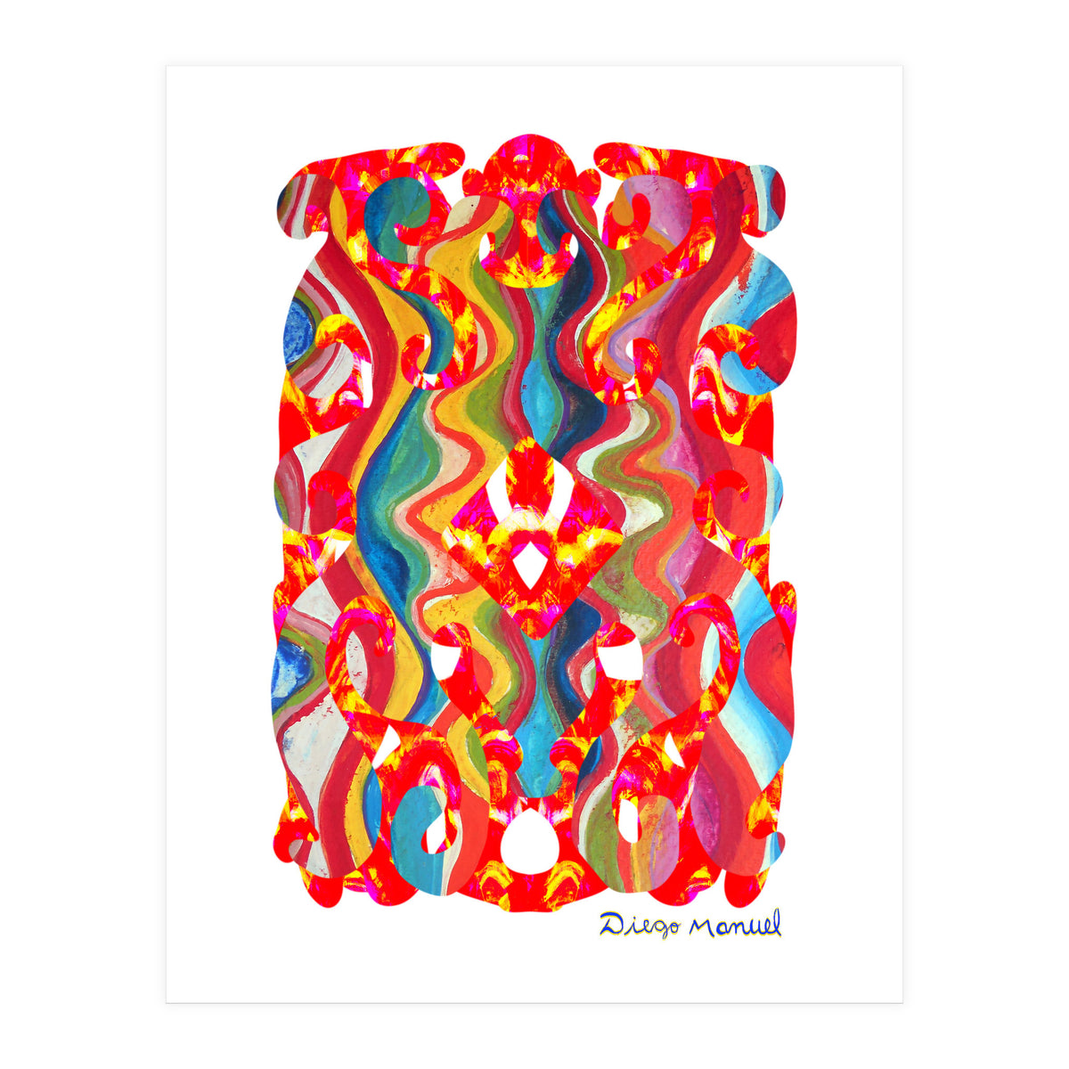 Pop Abstract Asimetrico 30 Copia (Print Only)