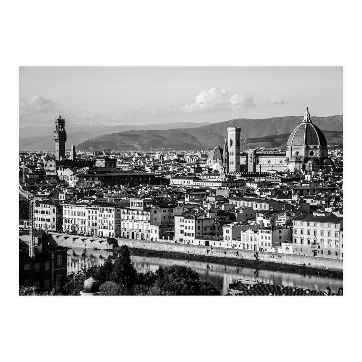 Italy in BW: Firenze 1 (Print Only)