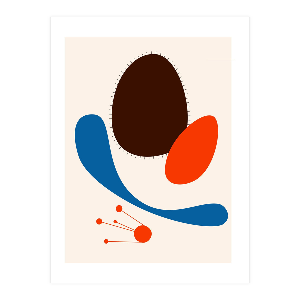 Sputnik and Blue Smile (Print Only)