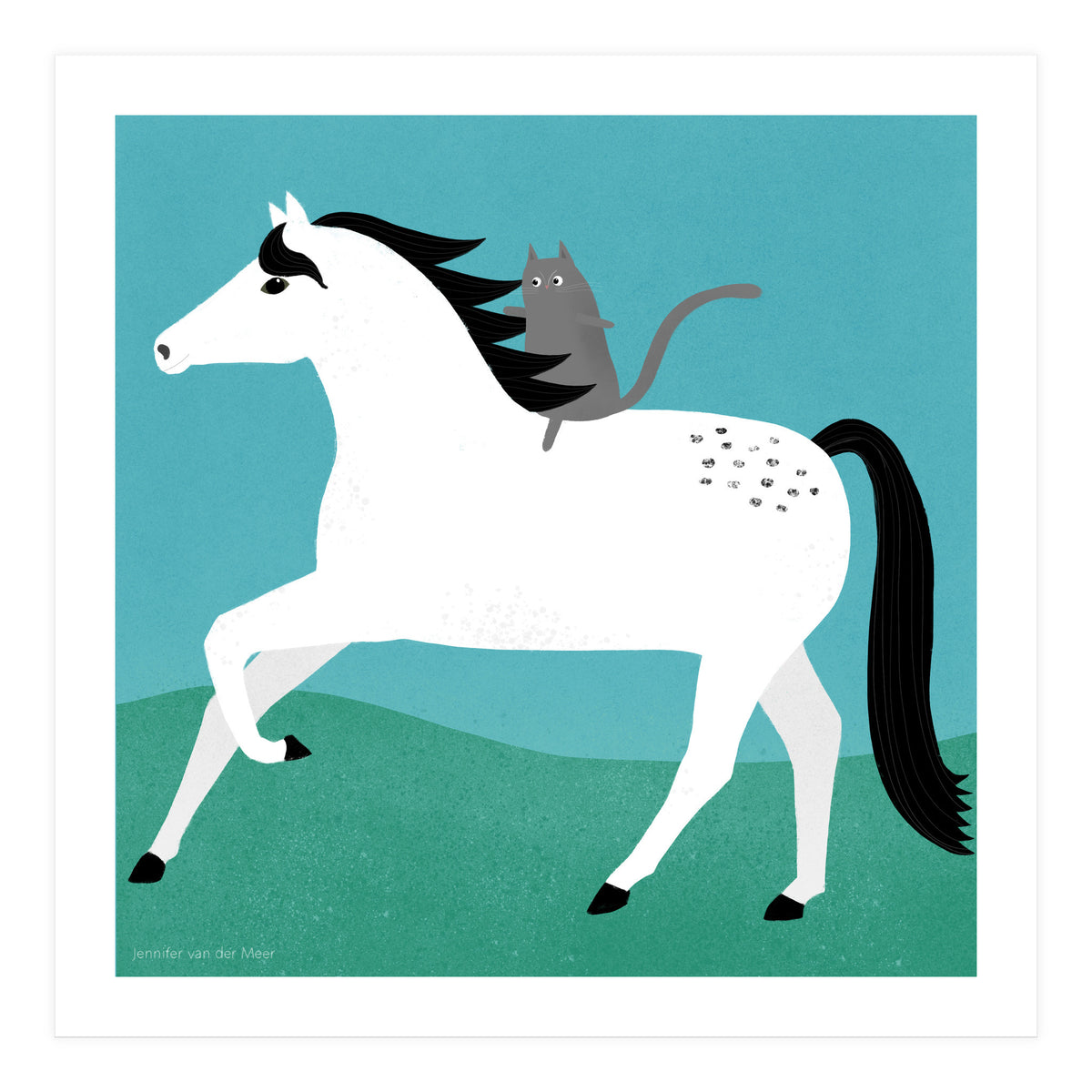 Cat 88: The ride (Print Only)