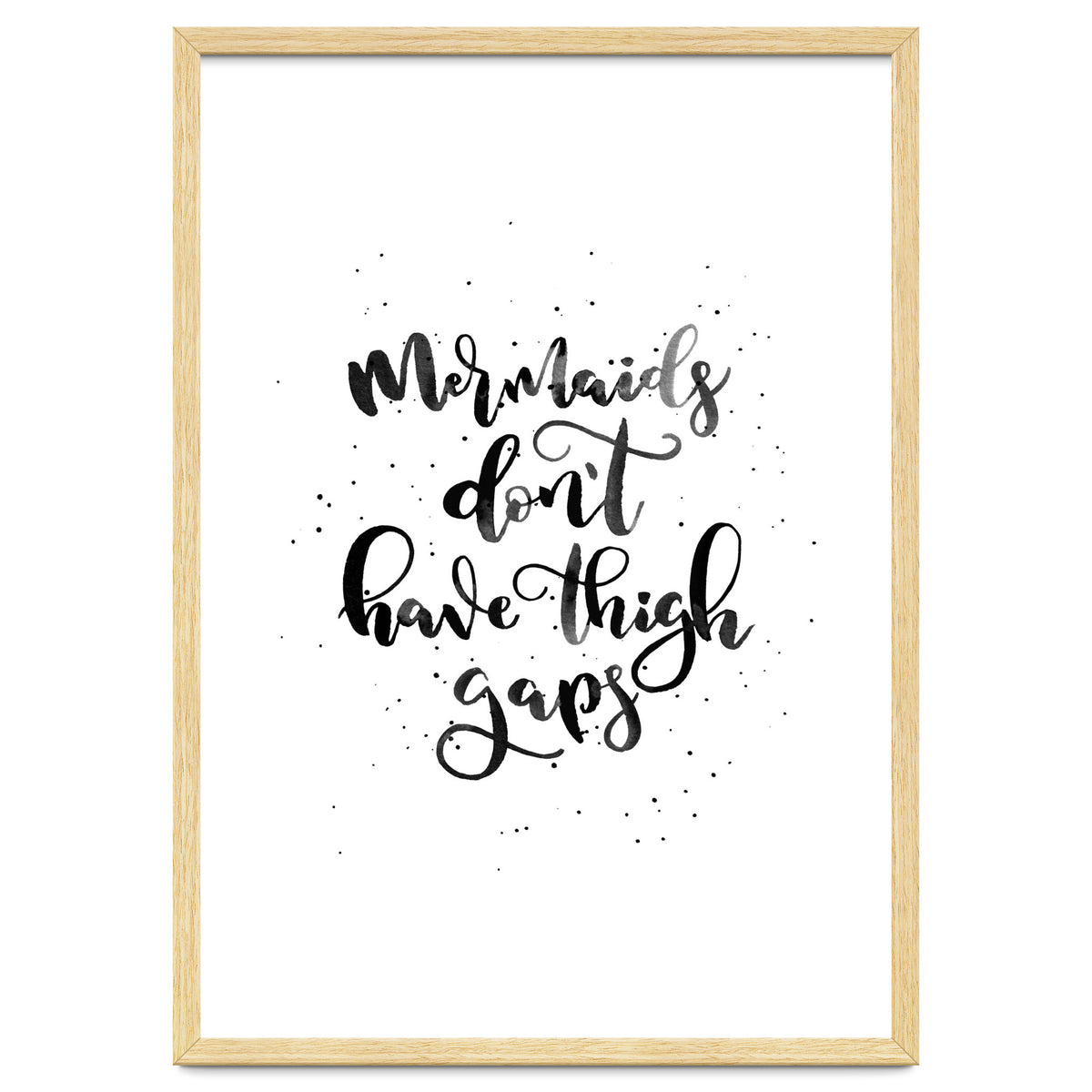 Mermaids Don't Have Thigh Gaps