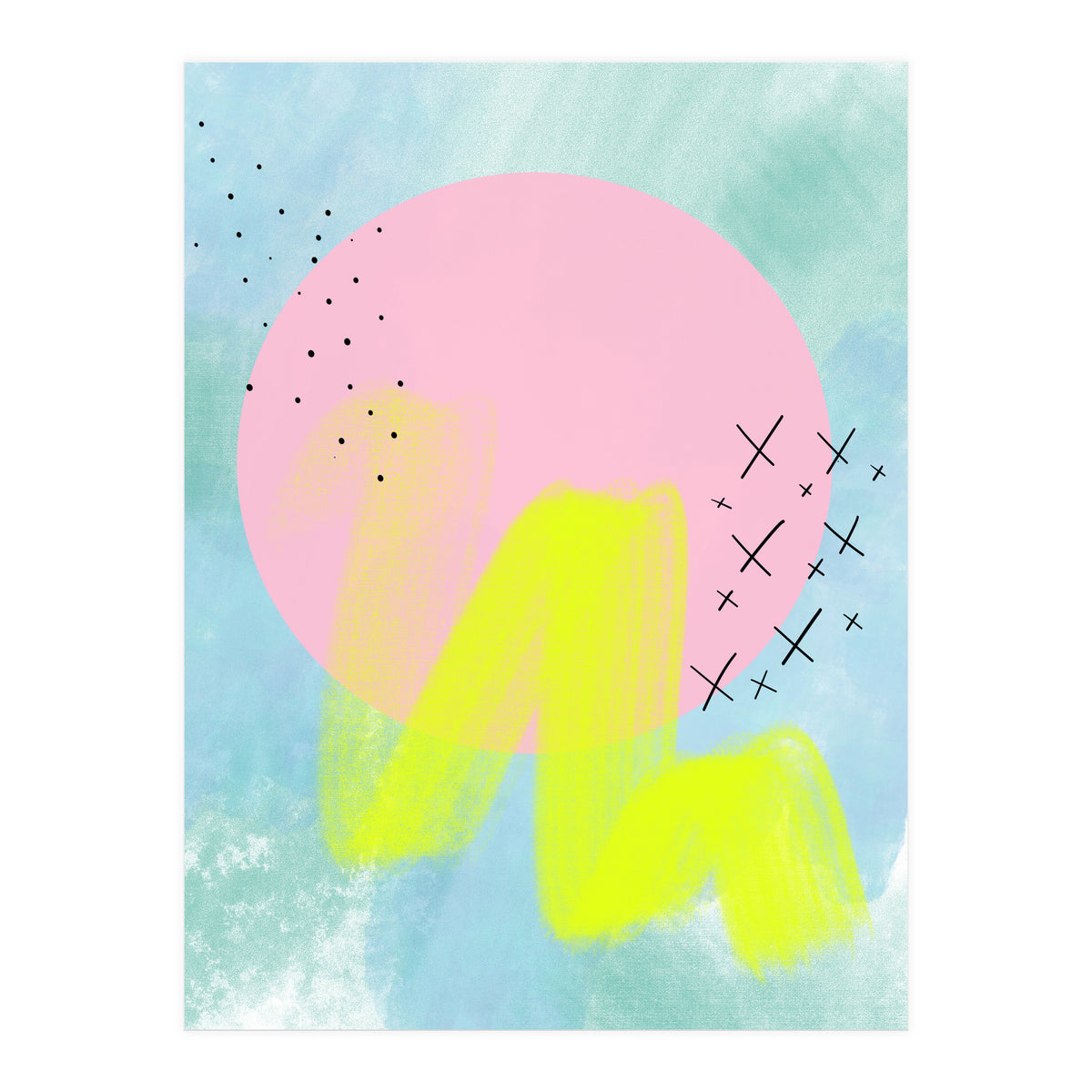 Abstract Moon (Print Only)