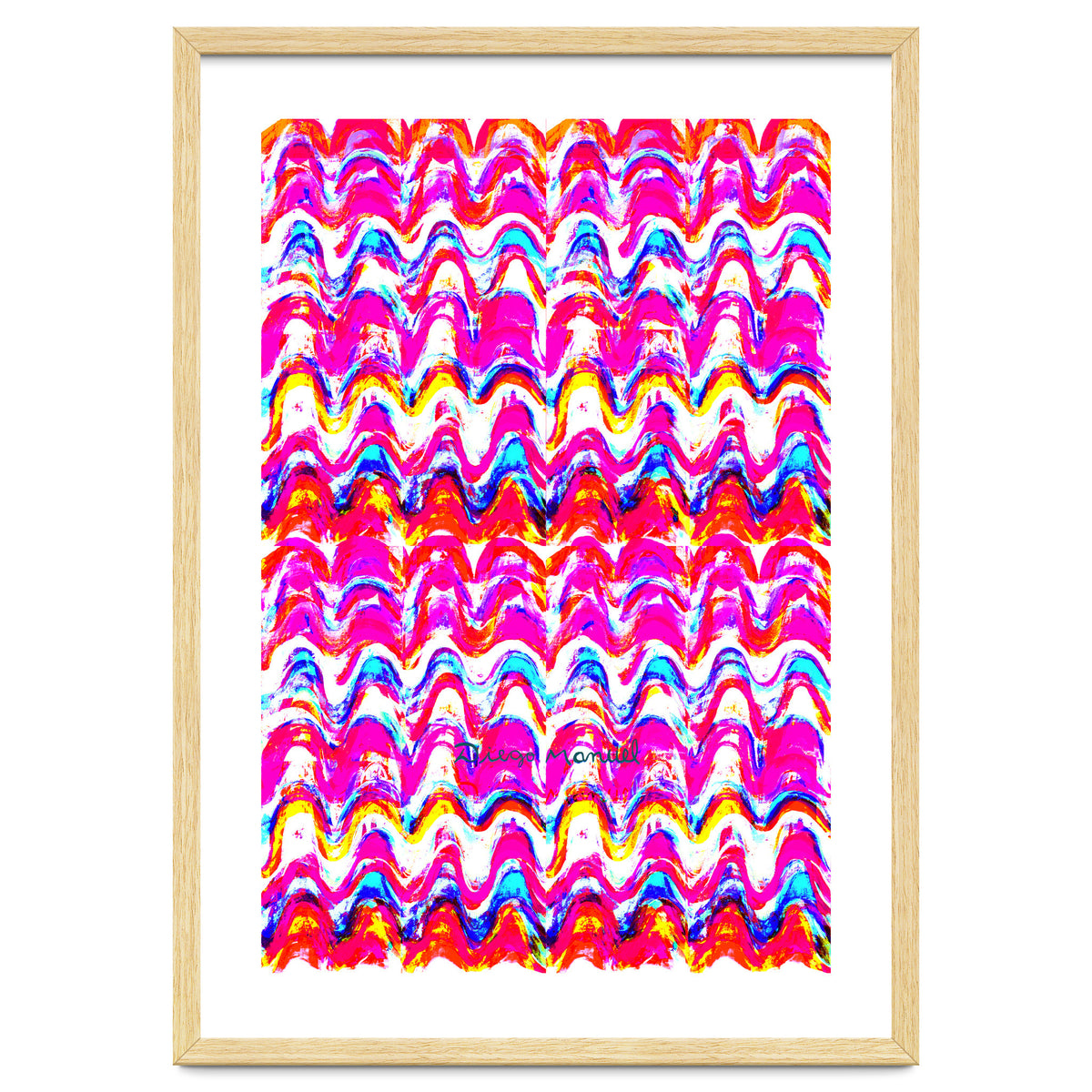 Pop abstract color full