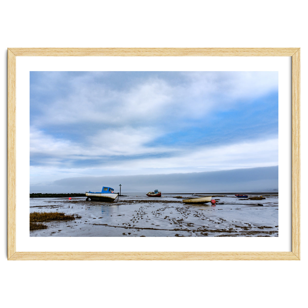 Moored Boats, Morecambe Bay