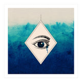 I am watching you square (Print Only) thumbnail