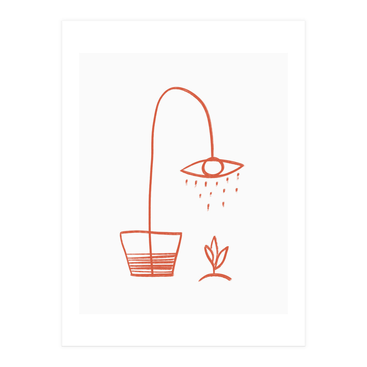 Tears Water Growth (Print Only)