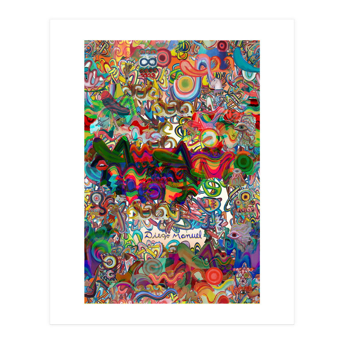 Graffitis 2021 Tapiz 13 (Print Only)