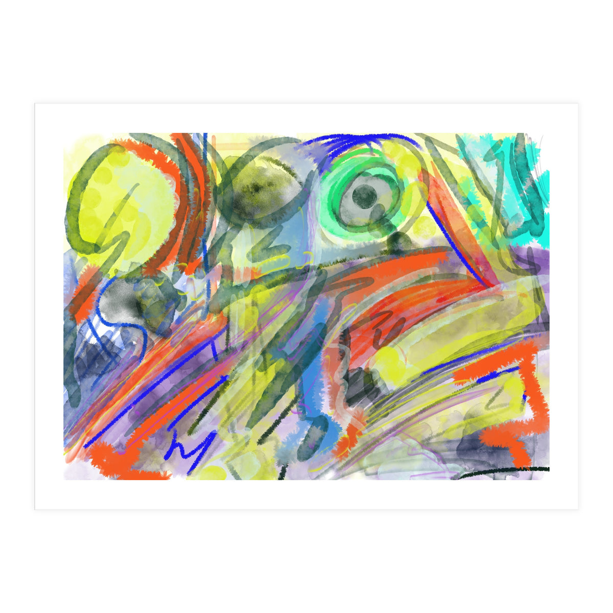 Aquarela Digital 1 (Print Only)