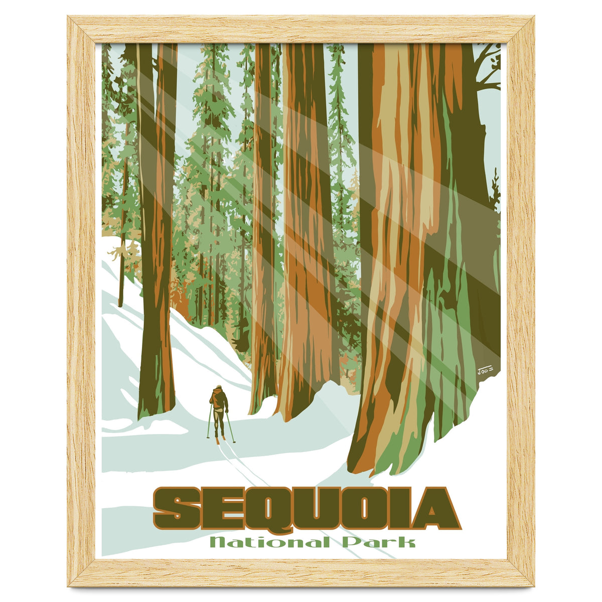 Sequoia National Park Poster