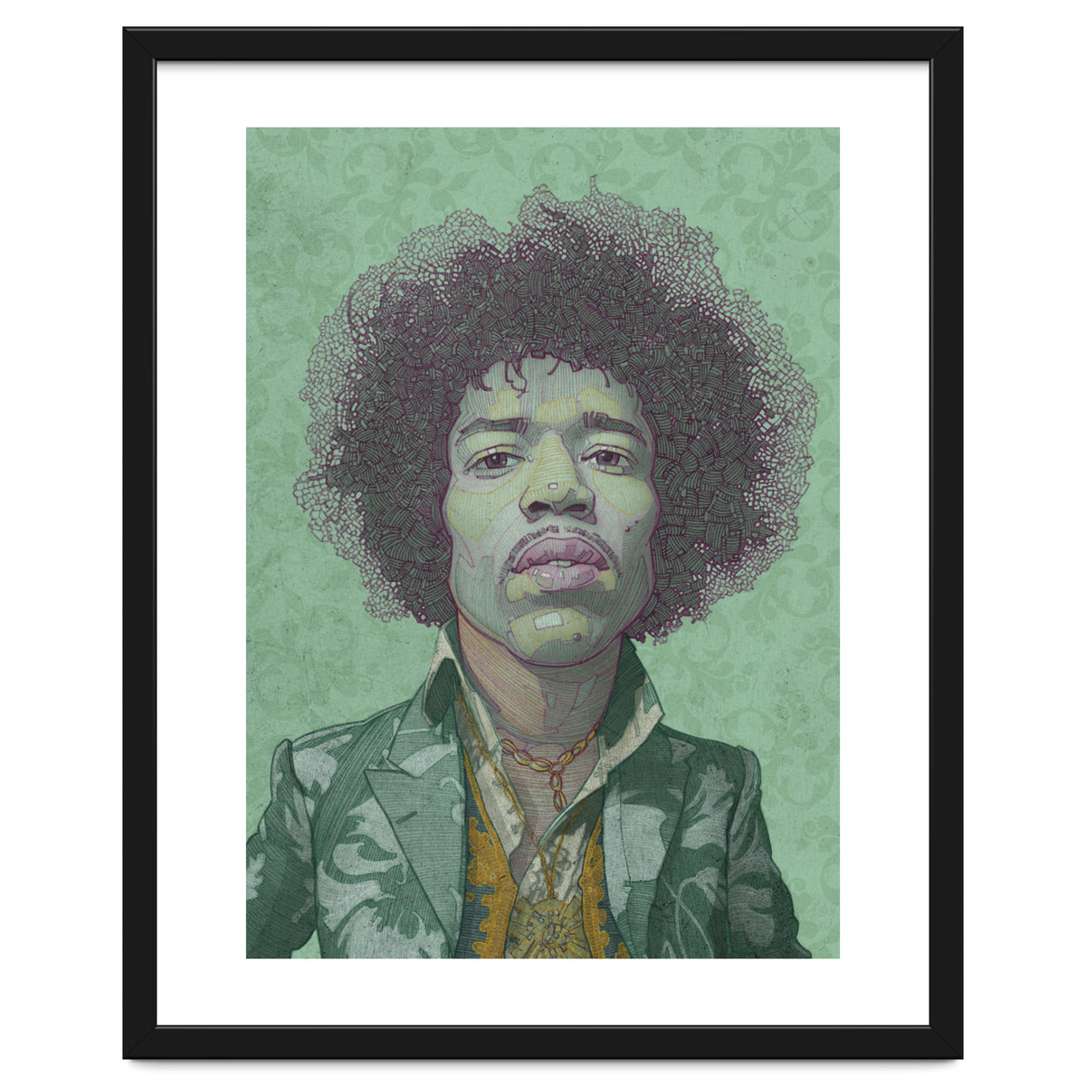 Hendrix Illustration