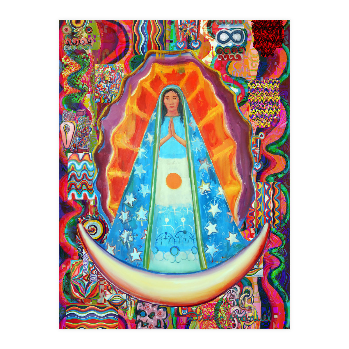 New Graffiti2022 Virgen De Lujan 3 (Print Only)