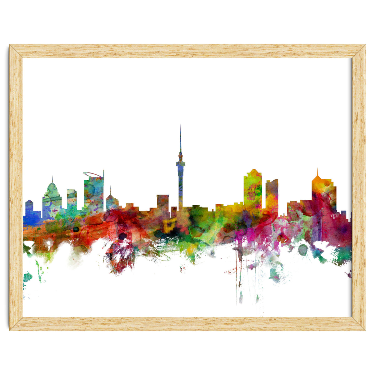 Auckland New Zealand Skyline