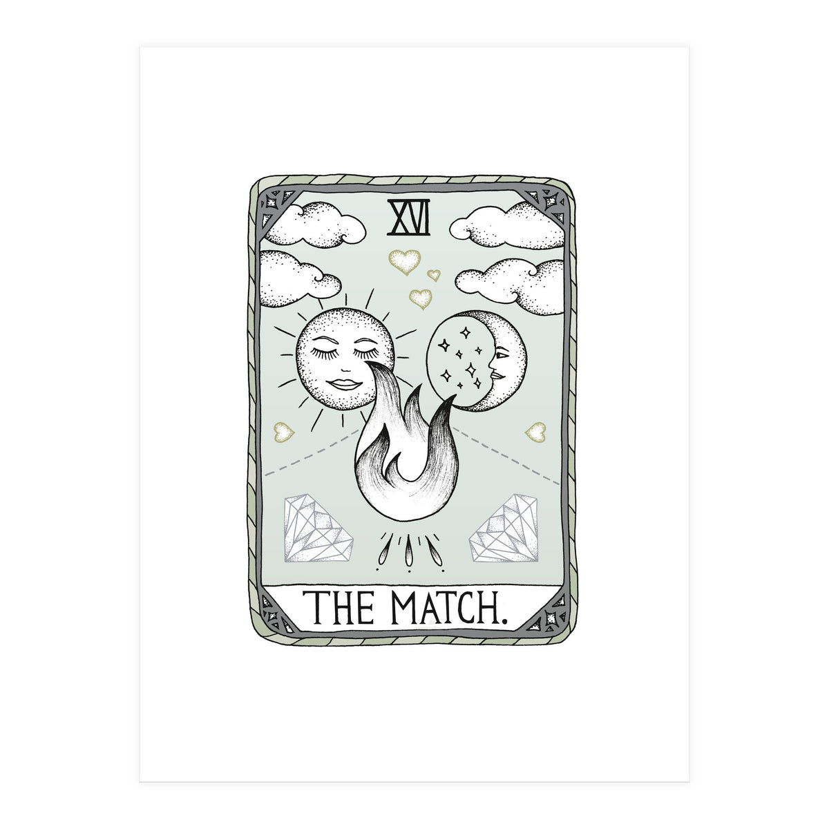 The Match (Print Only)