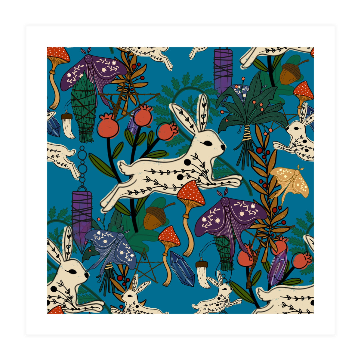 Eclectic Witch Blue (Print Only)