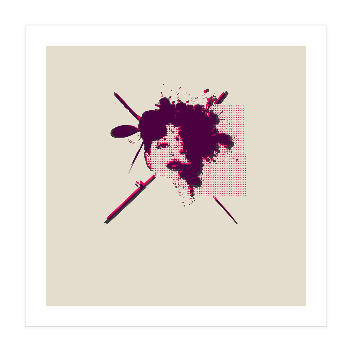 Fizzing Forth Pink Gin  (Print Only)